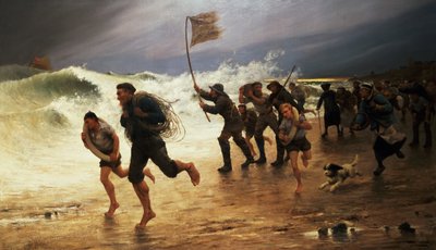The Rescue by Maurice Poirson